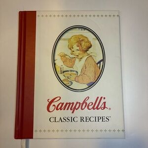 VTG 2000 Campbell’s Soup Classic Recipes Hardcover‎ Book